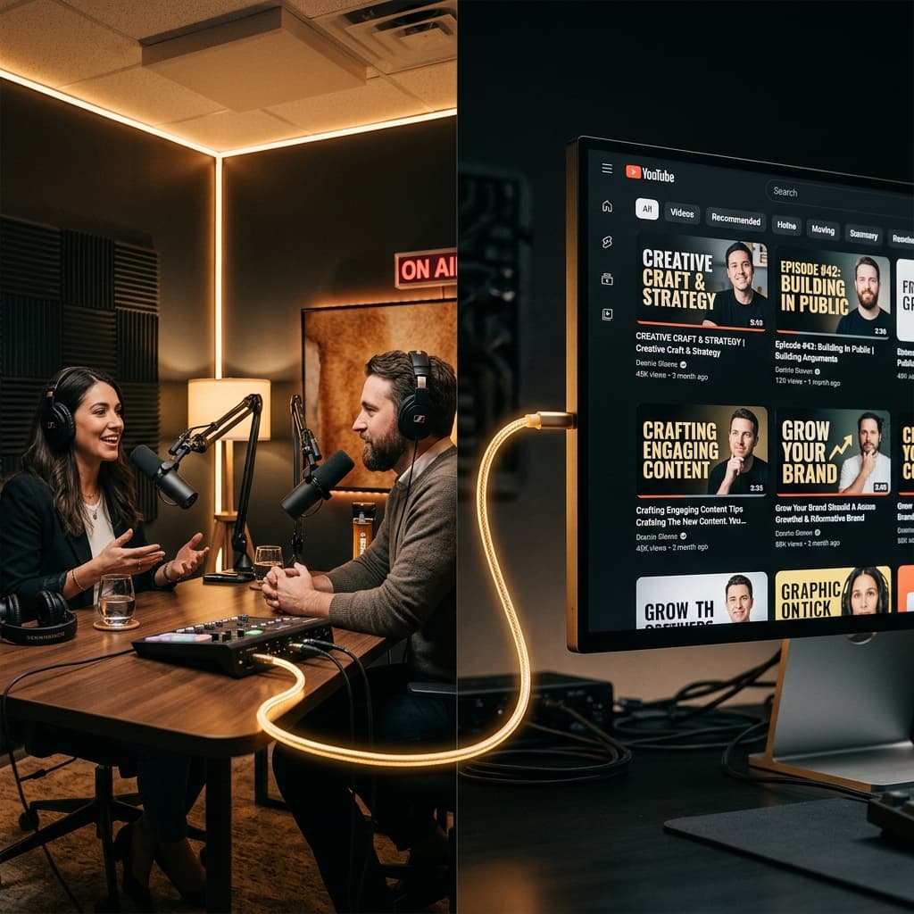YouTube Is Not a Podcast Host — It's a Recommendation Engine and That Changes Everything
