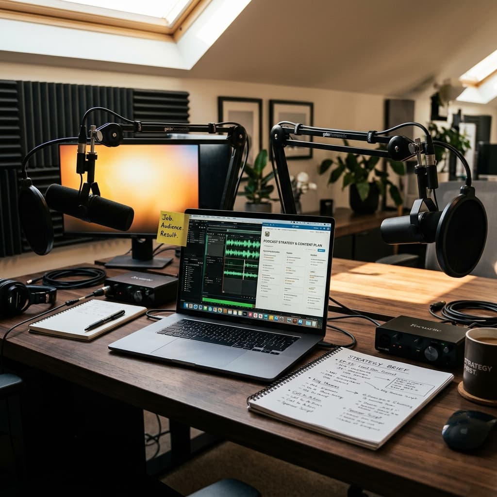 How to Structure Podcast Episodes That Generate Clips, Posts, and Sales Content