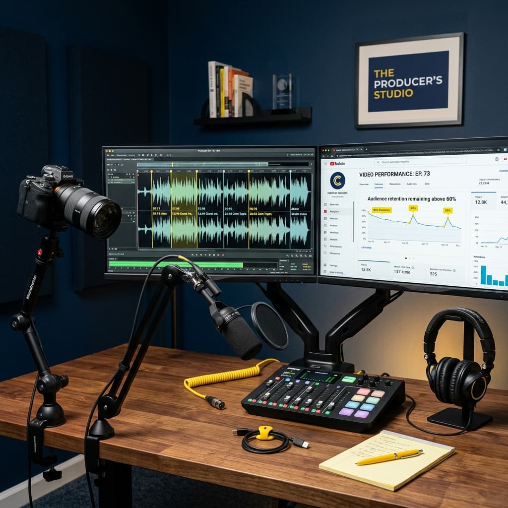 How to Structure a Video Podcast That Performs on YouTube LinkedIn and Spotify