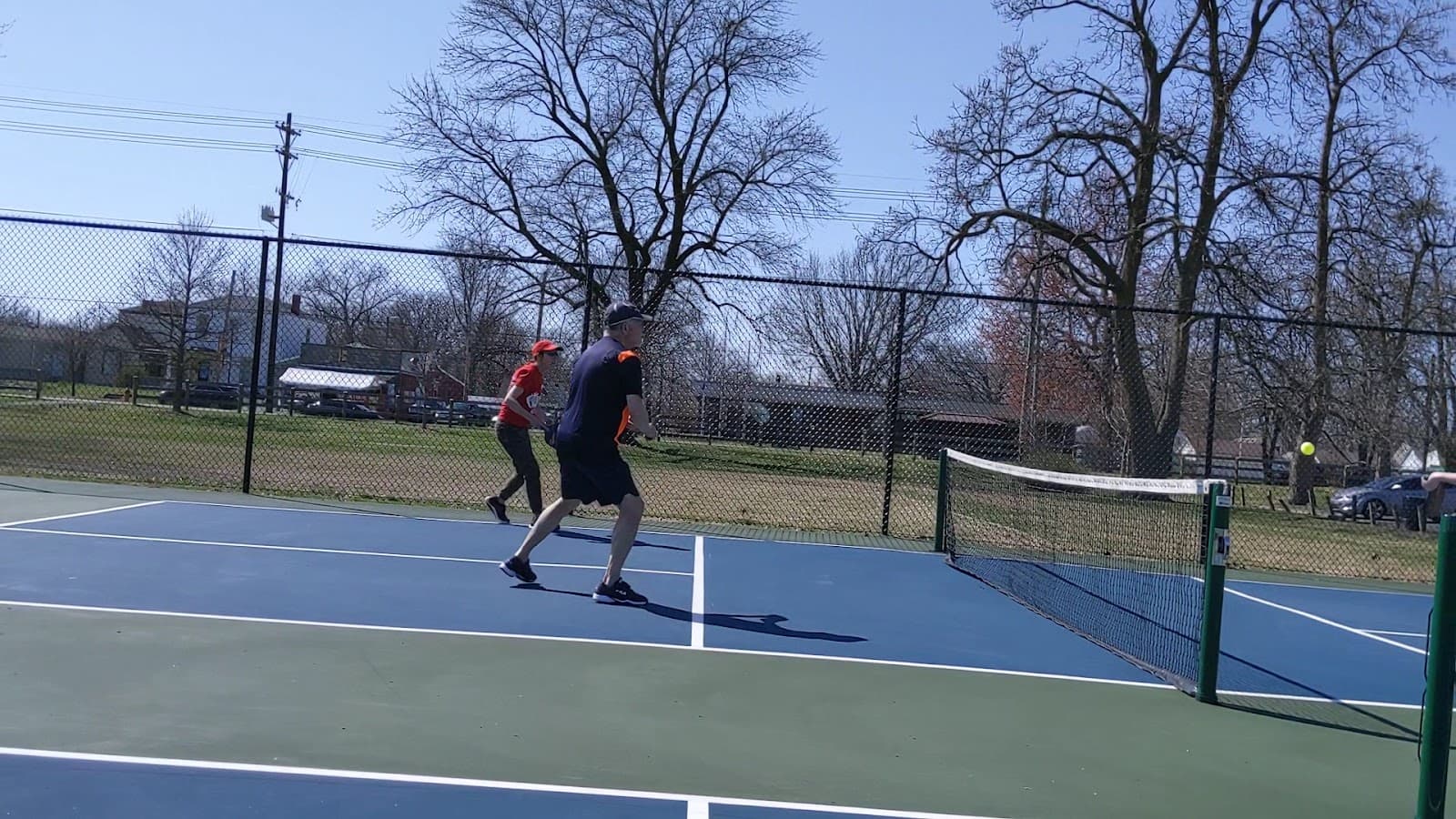 Wyandotte Park pickleball review: Pristine hard courts, terrible evening lighting